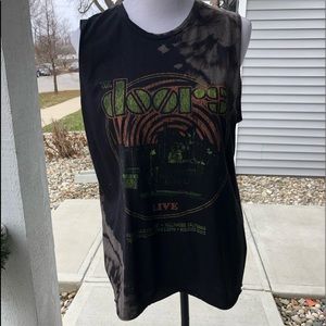 Bleach graphic muscle tank